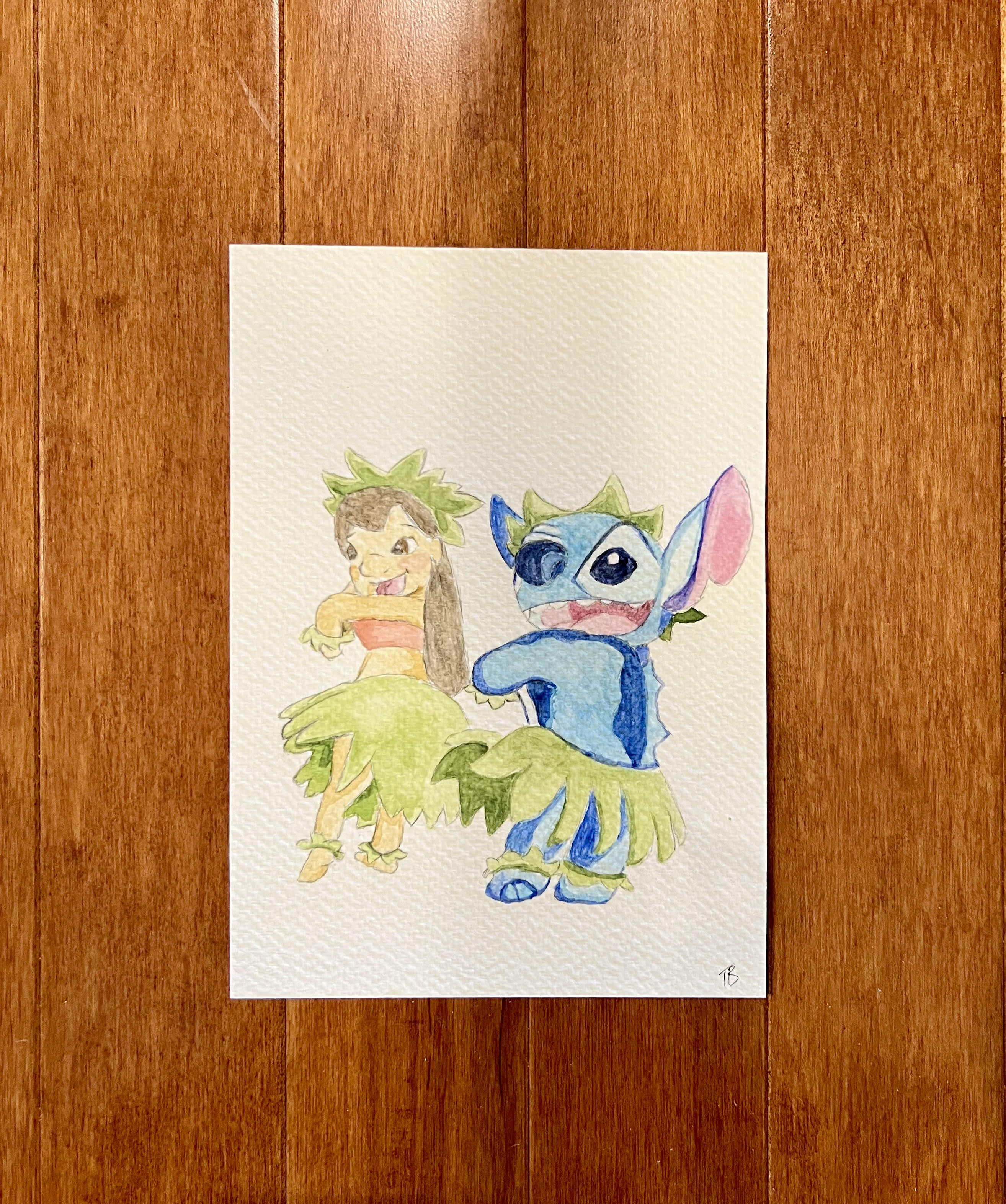 lilo and stitch at the beach